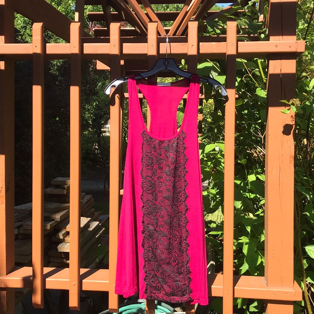 Hot pink tunic